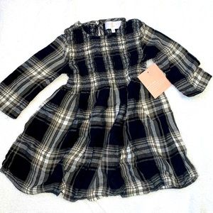 Bella Dahl plaid girl’s dress